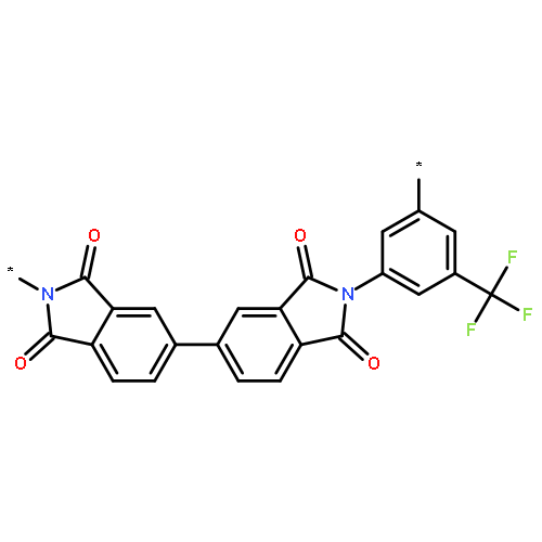 Poly[(1,1',3,3'-tetrahydro-1,1',3,3'-tetraoxo[5,5'-bi-2H-isoindole]-2,2'-diyl
)[5-(trifluoromethyl)-1,3-phenylene]]