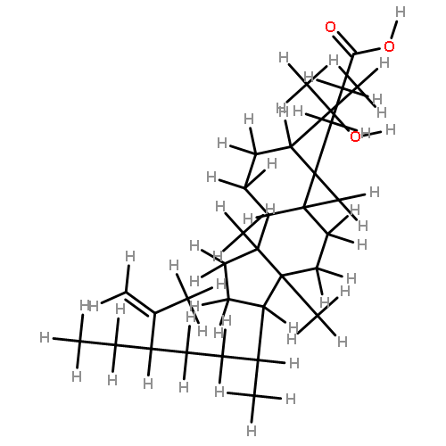 3,4-secocycloarta-4-hydroxy-24-ethyl-25-en-3-oic acid