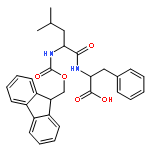 L-Phenylalanine, N-[(9H-fluoren-9-ylmethoxy)carbonyl]-L-leucyl-