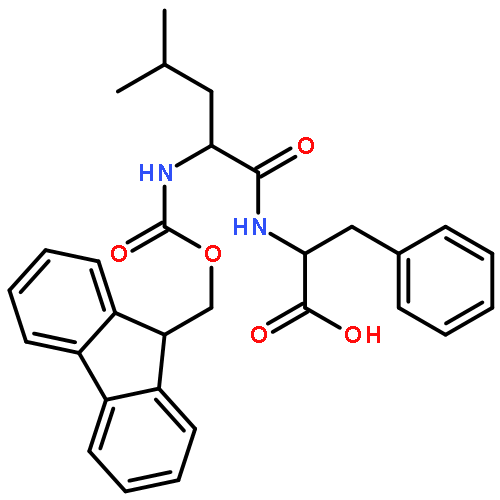 L-Phenylalanine, N-[(9H-fluoren-9-ylmethoxy)carbonyl]-L-leucyl-