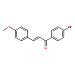 (2E)-1-(4-bromophenyl)-3-(4-methoxyphenyl)prop-2-en-1-one