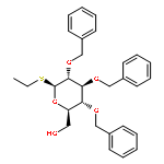 Ethyl 2,3,4-tri-O-benzyl-beta-D-thioglucopyranoside