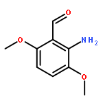 Benzaldehyde, 2-amino-3,6-dimethoxy-