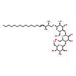 b-D-Glucopyranoside,(2S,3R,4E)-2-amino-3-hydroxy-4-octadecen-1-yl O-a-D-galactopyranosyl-(1®4)-O-b-D-galactopyranosyl-(1®4)-