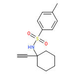 Benzenesulfonamide, N-(1-ethynylcyclohexyl)-4-methyl-