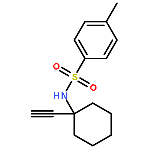 Benzenesulfonamide, N-(1-ethynylcyclohexyl)-4-methyl-