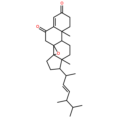 8,14-Epoxyergosta-4,22-diene-3,6-dione