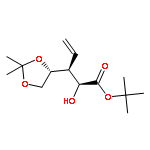 (2S,3S)-tert-butyl 3-((4R)-2,2-dimethyl-1,3-dioxolan-4-yl)-2-hydroxypent-4-enoate