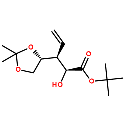 (2S,3S)-tert-butyl 3-((4R)-2,2-dimethyl-1,3-dioxolan-4-yl)-2-hydroxypent-4-enoate