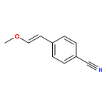 Benzonitrile, 4-(2-methoxyethenyl)-