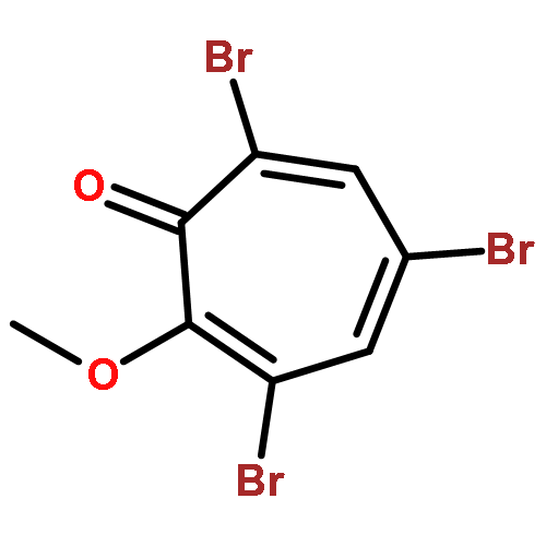 2,4,6-Cycloheptatrien-1-one, 3,5,7-tribromo-2-methoxy-