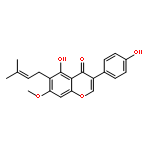 4H-1-Benzopyran-4-one,5-hydroxy-3-(4-hydroxyphenyl)-7-methoxy-6-(3-methyl-2-buten-1-yl)-