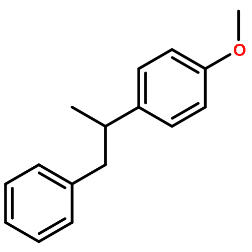 Benzene, 1-methoxy-4-(1-methyl-2-phenylethyl)-