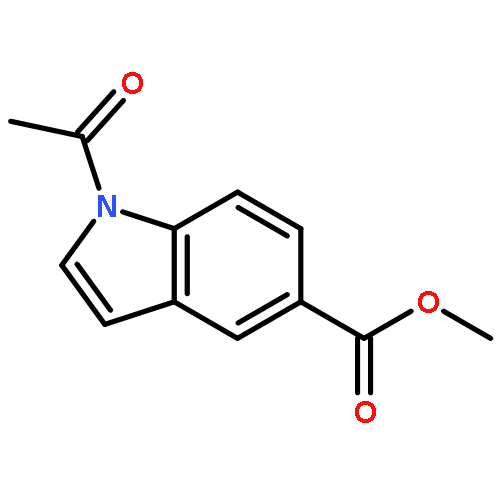 1H-Indole-5-carboxylic acid, 1-acetyl-, methyl ester