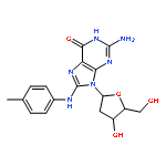 Guanosine, 2'-deoxy-8-[(4-methylphenyl)amino]-