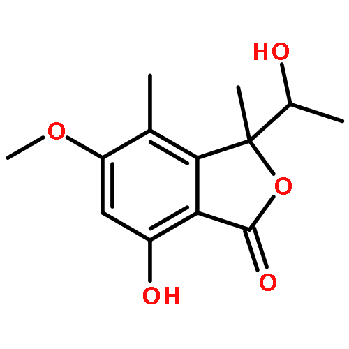 (3R)-7-hydroxy-3-((S)-1-hydroxyethyl)-5-methoxy-3,4-dimethylisobenzofuran-1(3H)-one