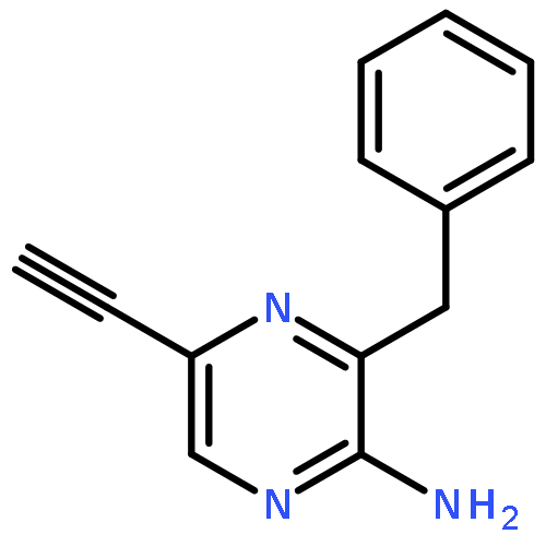 3-Benzyl-5-ethynylpyrazin-2-amine