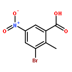 3-bromo-2-methyl-5-nitrobenzoic acid