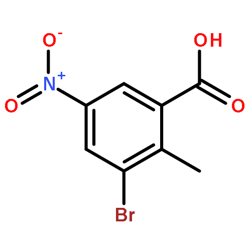 3-bromo-2-methyl-5-nitrobenzoic acid