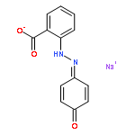 Benzoic acid, 4-[(4-hydroxyphenyl)azo]-, monosodium salt