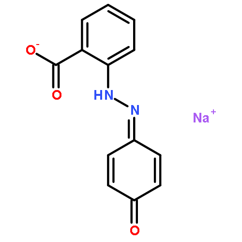 Benzoic acid, 4-[(4-hydroxyphenyl)azo]-, monosodium salt