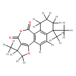 1,2,6,7,8,9-hexahydro-1,6,6-trimethylfuronaphthoxepine-10-12-dione