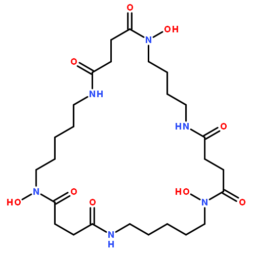 1,6,11,16,22,27-Hexaazacyclodotriacontane-2,5,12,15,23,26-hexone,1,11,22-trihydroxy-