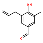 Benzaldehyde, 4-hydroxy-3-methyl-5-(2-propenyl)-