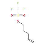 Methanesulfonic acid, trifluoro-, 4-pentenyl ester