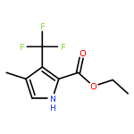 1H-Pyrrole-2-carboxylic acid, 4-methyl-3-(trifluoromethyl)-, ethyl ester