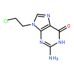 2-amino-9-(2-chloroethyl)-1,9-dihydro-6H-Purin-6-one