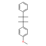 Benzene, 1-methoxy-4-(1,1,2-trimethyl-2-phenylpropyl)-