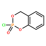 4H-1,3,2-Benzodioxaphosphorin, 2-chloro-, 2-oxide