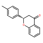 4H-1-Benzopyran-4-one, 2,3-dihydro-2-(4-methylphenyl)-, (2S)-