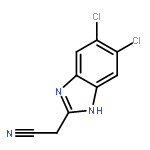 1H-Benzimidazole-2-acetonitrile, 5,6-dichloro-