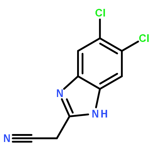 1H-Benzimidazole-2-acetonitrile, 5,6-dichloro-