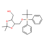 1,3-Dioxolane-4-methanol,5-[[[(1,1-dimethylethyl)diphenylsilyl]oxy]methyl]-2,2-dimethyl-, (4S,5S)-