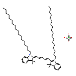 1,1'-dioctadecyl-3,3,3',3'-tetrame.indo-dicarbocyanine clo4