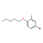 Benzene, 4-bromo-2-fluoro-1-(pentyloxy)-