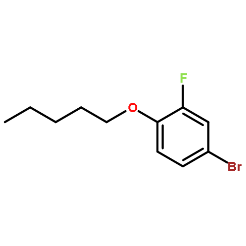 Benzene, 4-bromo-2-fluoro-1-(pentyloxy)-