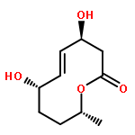 2H-Oxecin-2-one,3,4,7,8,9,10-hexahydro-4,7-dihydroxy-10-methyl-, (4S,5E,7S,10R)-