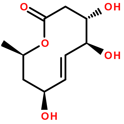 2H-Oxecin-2-one,3,4,5,8,9,10-hexahydro-4,5,8-trihydroxy-10-methyl-, (4S,5S,6E,8S,10R)-