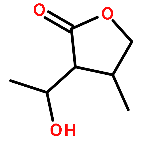 2(3H)-Furanone, dihydro-3-(1-hydroxyethyl)-4-methyl-