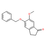 1H-Inden-1-one,2,3-dihydro-6-methoxy-5-(phenylmethoxy)-