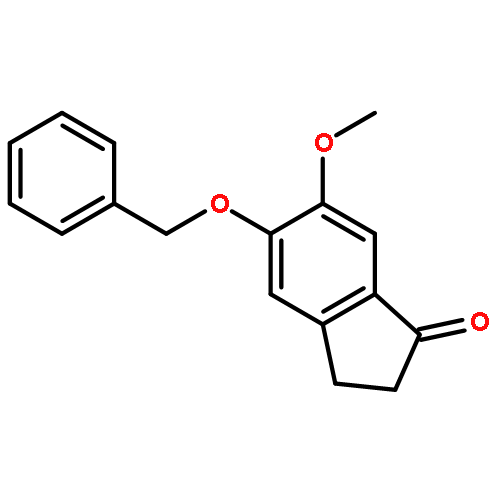 1H-Inden-1-one,2,3-dihydro-6-methoxy-5-(phenylmethoxy)-