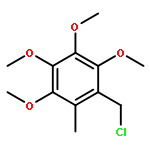 Benzene, 1-(chloromethyl)-2,3,4,5-tetramethoxy-6-methyl-