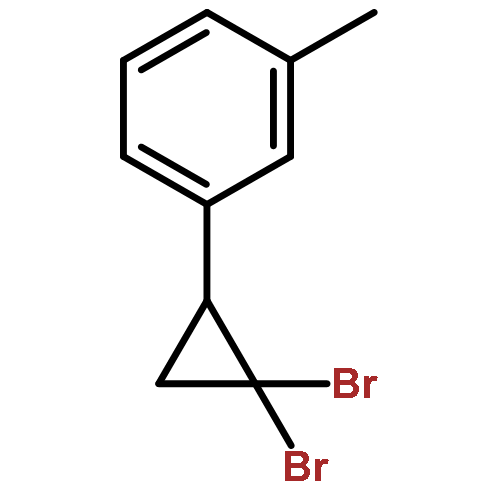 Benzene, 1-(2,2-dibromocyclopropyl)-3-methyl-