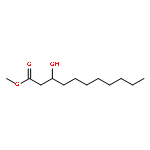 Undecanoic acid, 3-hydroxy-, methyl ester, (3R)-