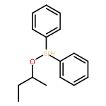 Silane, (1-methylpropoxy)diphenyl-