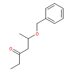 3-Hexanone, 5-(phenylmethoxy)-